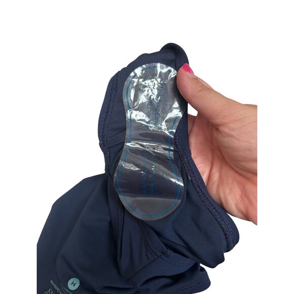 Carve Designs Women's Navy Standard Barth Bikini Bottom Size M - Picture 4 of 6